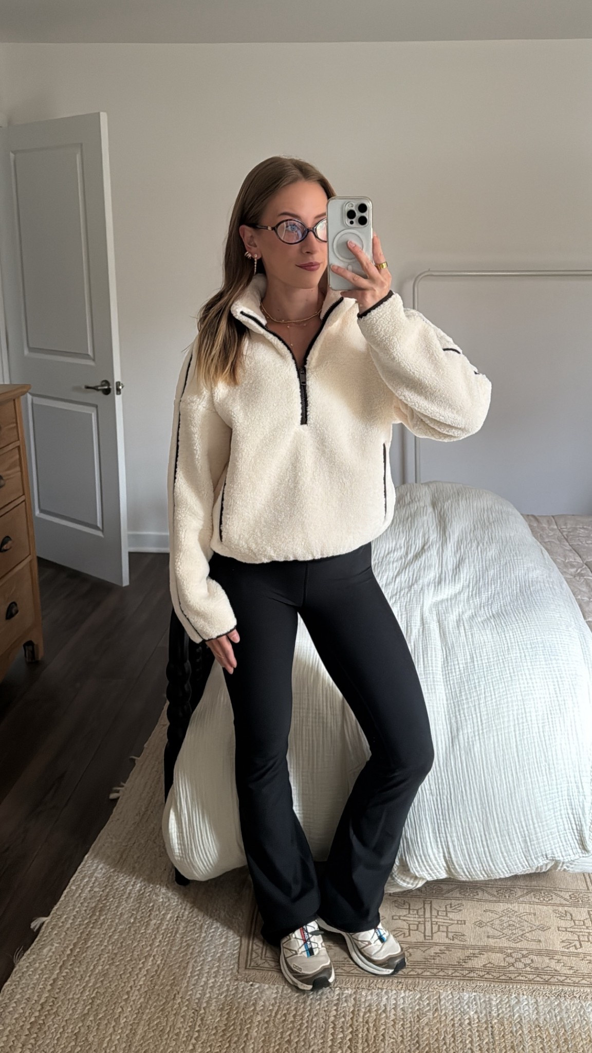 11/24/25 #abercrombiepartner Rich in life because cozy is my personal style 🤎 Linking my YPB wide-leg leggings, YPB tank, YPB fleece quarter-zip, and my Abercrombie ultra-loose jeans I live in. — @abercrombie *Use code CYBERAF to get an additional 15% off everything in stores and online at checkout from 11/24/2025-12/1/2025 in US/CA. Excludes clearance and gift cards. See details online.*



#LTKGiftGuide #LTKHoliday #LTKCyberWeek