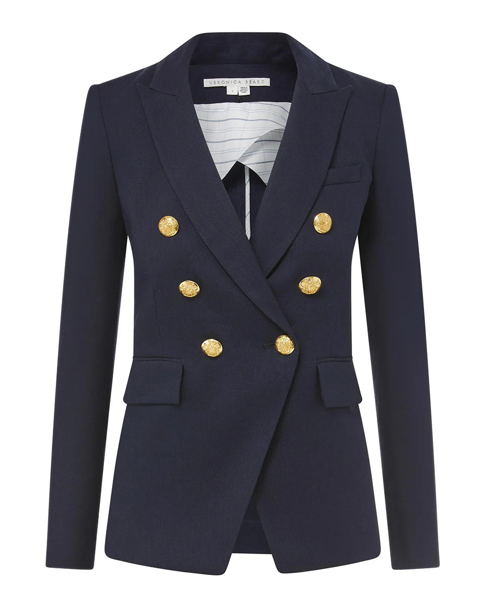 Miller Linen Dickey Jacket | Veronica Beard