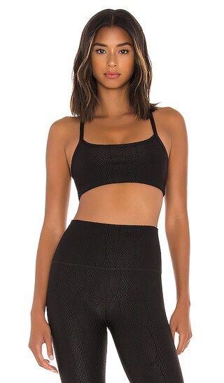 Slim Racerback Bra in Black | Revolve Clothing (Global)