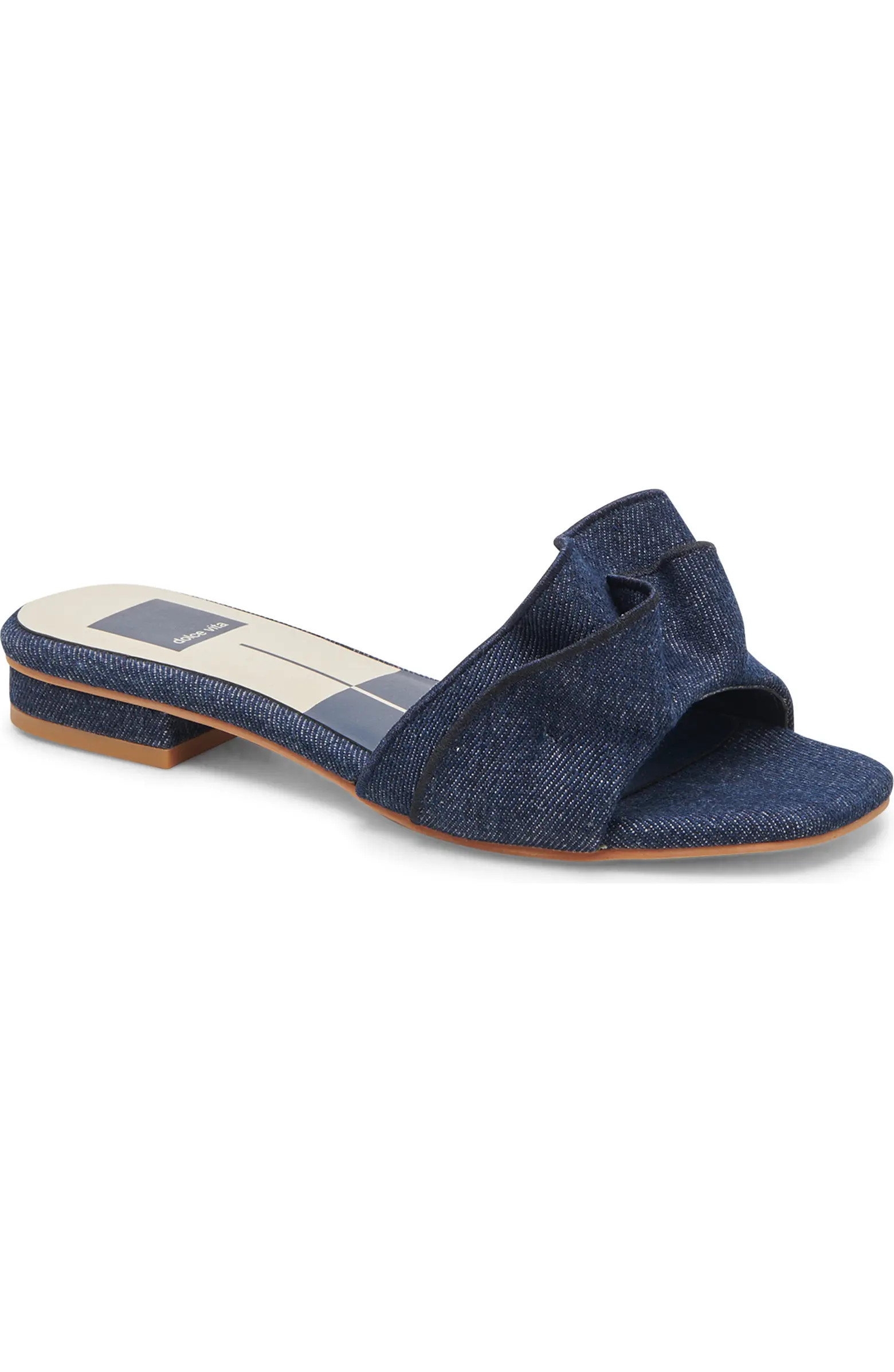 Alumni Raffia Slide Sandal (Women) | Nordstrom