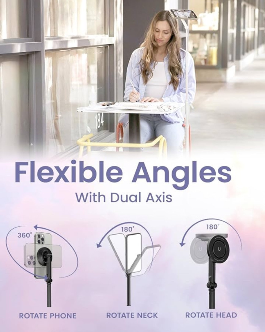 I have multiple tripods but have been looking for one that was both magnetic and moved at all angles. Found it!

#LTKTravel #LTKFindsUnder50 #LTKFindsUnder100