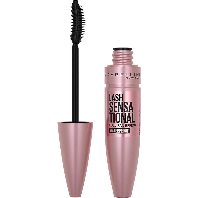 Maybelline Lash Sensational Waterproof Mascara, Lengthening and Volumizing for a Full Fan Effect,... | Amazon (US)