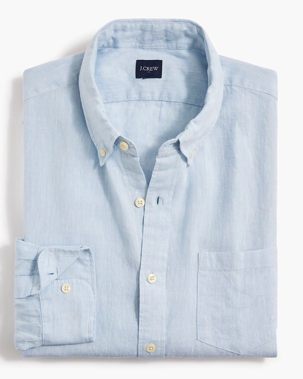 Slim linen-blend shirt | J.Crew Factory