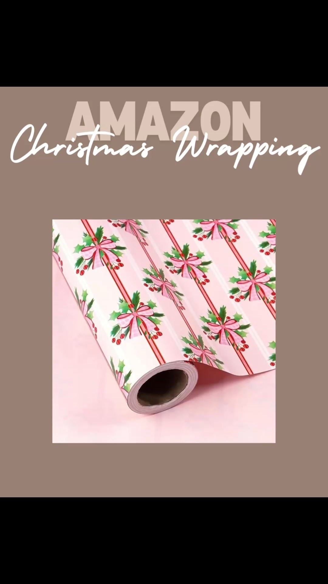 Christmas wrapping essentials from Amazon prime 
Wrapping paper, Christmas wrapping paper, Christmas gift wrap, gift bags, gift tags, presents, gifts, seasonal, holiday, amazon finds, amazon Christmas, preppy

#LTKHoliday #LTKGiftGuide