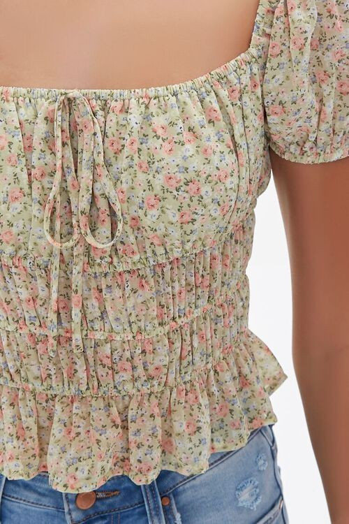 Floral Print Chiffon Top | Forever 21 (US)