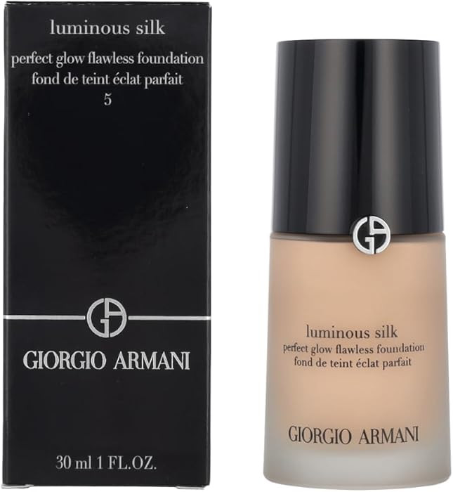 GIORGIO ARMANI Luminous Silk Foundation, 5 Medium Neutral | Amazon (US)
