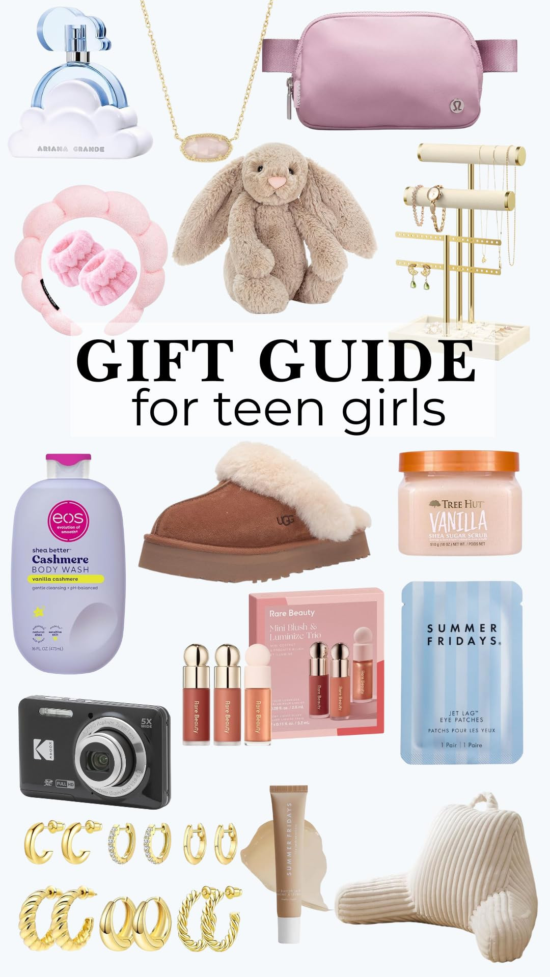 The top gifts that teen girls will love this Christmas! Cozy slippers, jewelry, beauty products, and more! Shop it all here! 

 

#LTKHoliday #LTKFindsUnder100 #LTKGiftGuide
