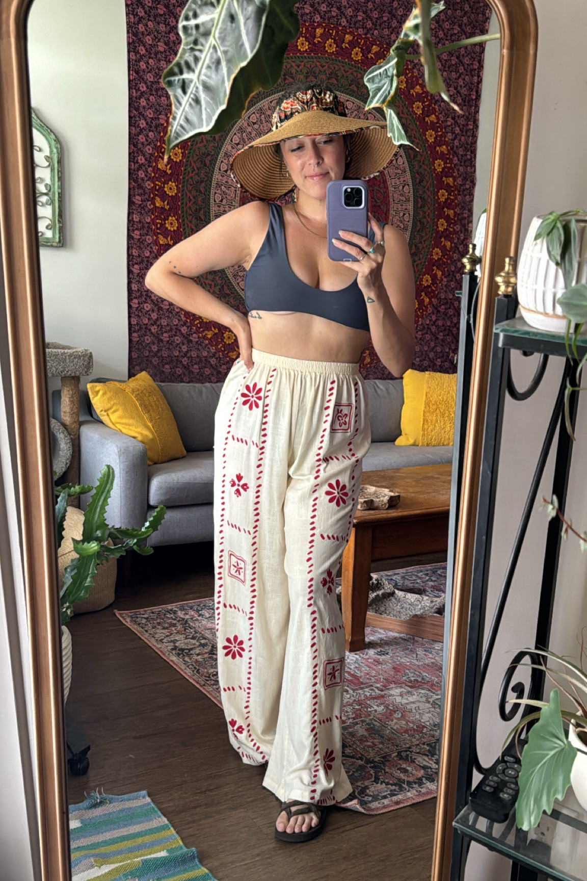 Such great linen pants for summer! They aren’t too hot and provide the perfect amount of flow. I got the top as well but today I paired the pants with this cute swimsuit for a pool party I went to.

#LTKStyleTip #LTKSeasonal #LTKSwim