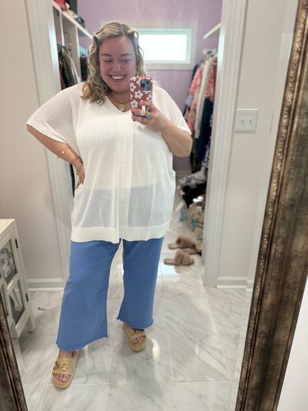 The Tuesday fit is SO GOOD! I love this pretty top + pants combo from Ulla Popken. Use code 2024OLIVIA25 to save 25%! 

#LTKstyletip #LTKplussize #LTKfindsunder100