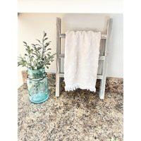 Mini Ladder - Tea Towel Farmhouse Decor Hand Holder Bathroom Decor Wreath Display Gallery Wall Coffe | Etsy (US)