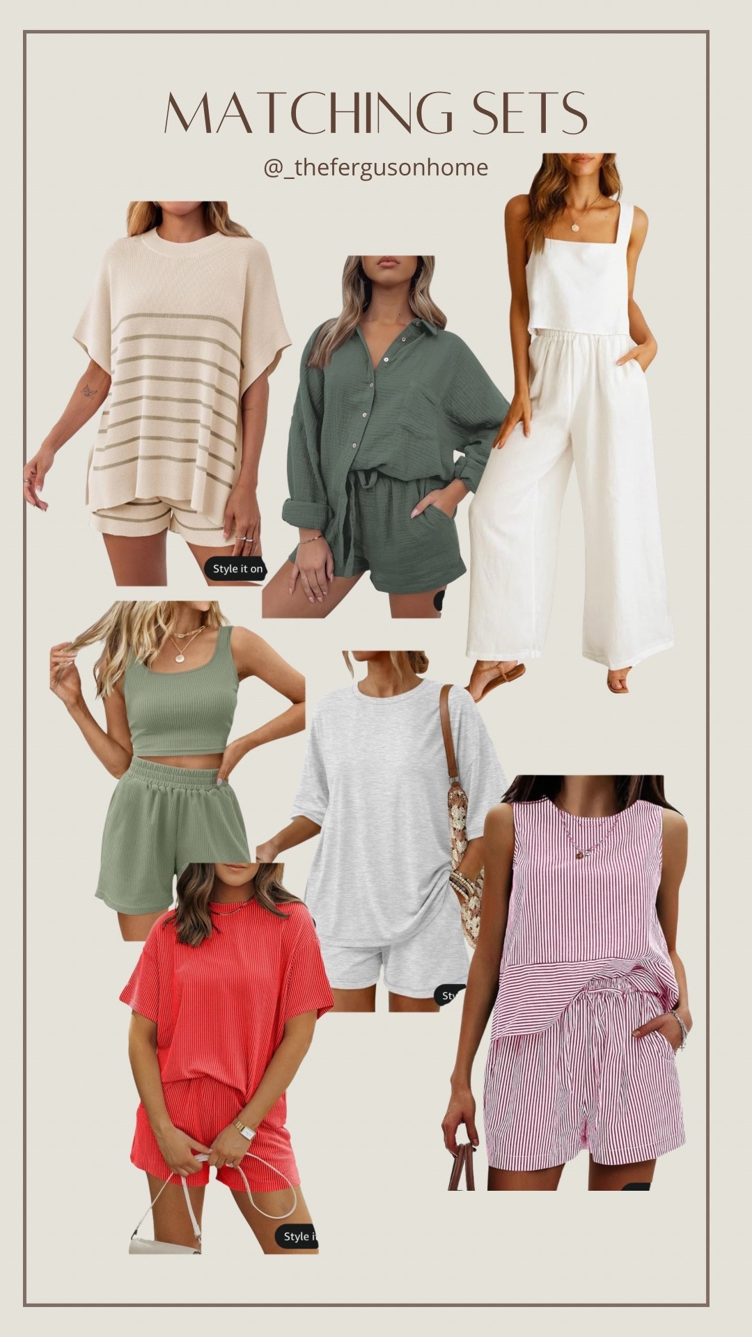 Amazon matching sets ❤️

#LTKootd #LTKPetite