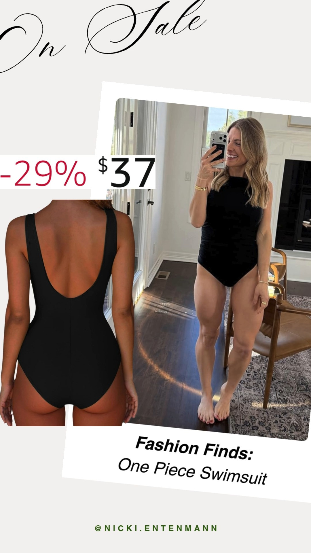 Ready for beach days! This one-piece swimsuit is perfect for sun-soaked adventures. Wearing a medium #BeachWear #AmazonFinds #SwimsuitStyle #SummerFashion #BeachReady 

 #LTKootd #LTKSaleAlert #LTKSwim