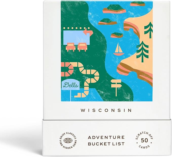 Reach International Outfitters Wisconsin Adventure Bucket List: 50 Scratch-Off Cards for Outdoor ... | Amazon (US)