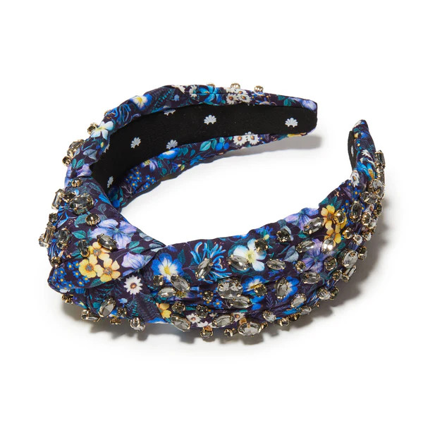 INDIGO GARDEN KNOTTED LIBERTY™ CRYSTAL HEADBAND | LELE SADOUGHI