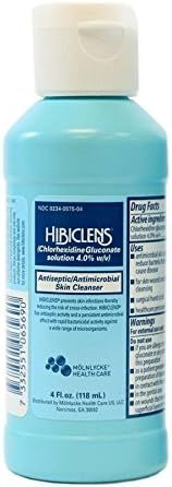Hibiclens Antiseptic/Antimicrobial - 4 oz. bottle, 1 Each / Each | Amazon (US)