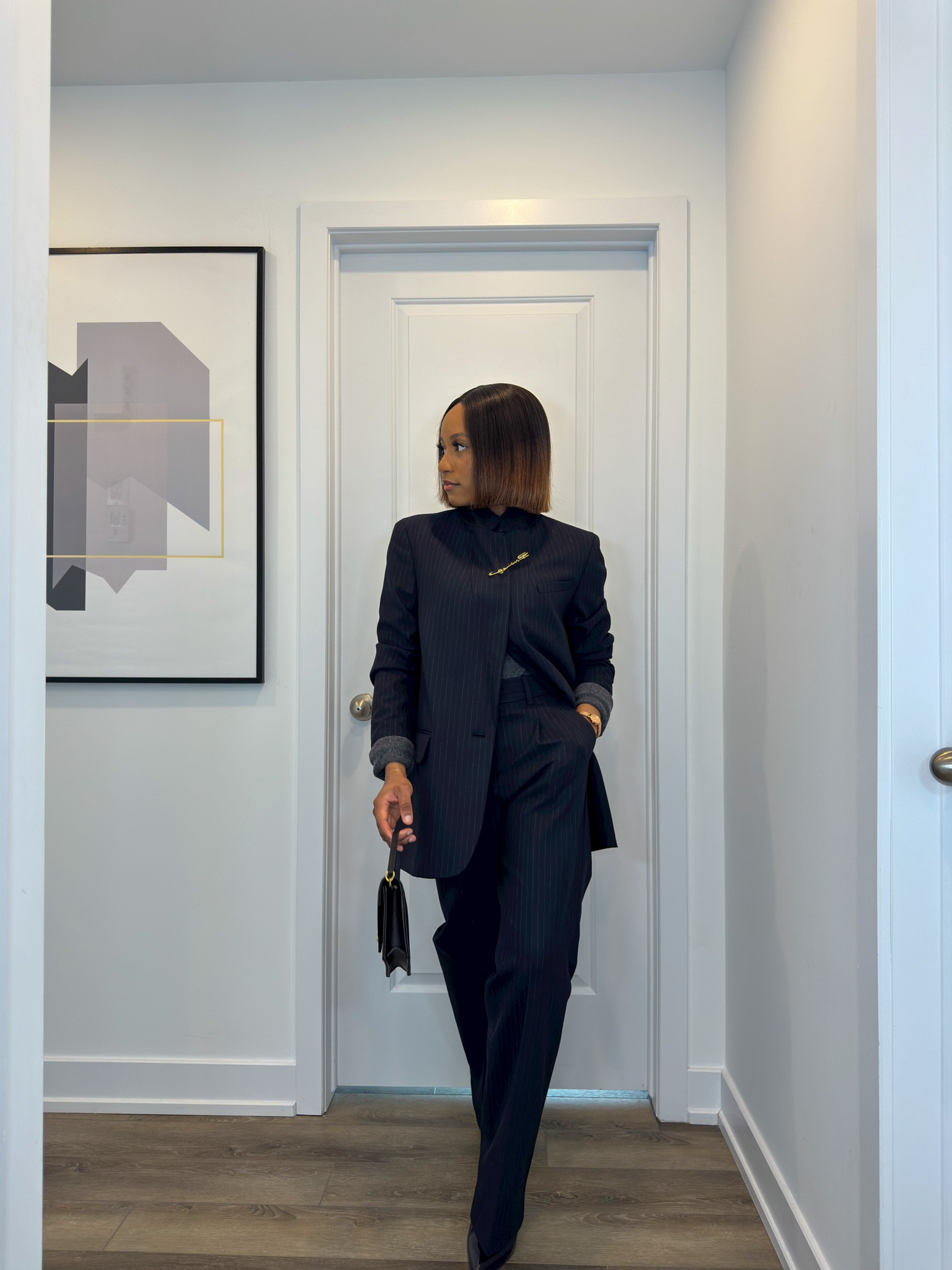 A suit is always a good idea 🥰

Paired with a cardigan underneath from Judith and Charles

#LTKworkwear