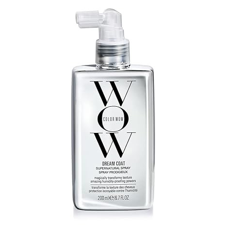 COLOR WOW Dream Coat Anti-Humidity Treatment Spray – Anti-Frizz Hair Smoothing Spray with Built... | Amazon (US)