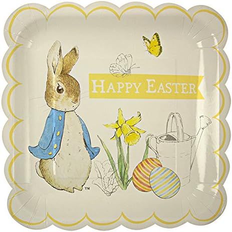 Meri Meri 45-1159 Easter Peter Rabbit Large Plates Novelty | Amazon (US)