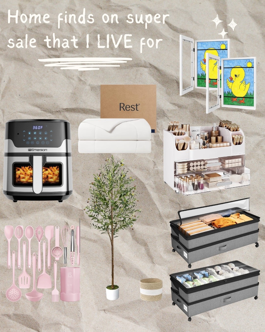 These are the home Amazon finds I genuinely use—and they’re finally on sale. 🙌

I’m picky about what I recommend, so every item here has earned a spot in my home. Whether you’re organizing, upgrading your space, or grabbing something you’ve had in your cart forever, now’s a great time to save.

#LTKmomlife #LTKSaleAlert #LTKHome