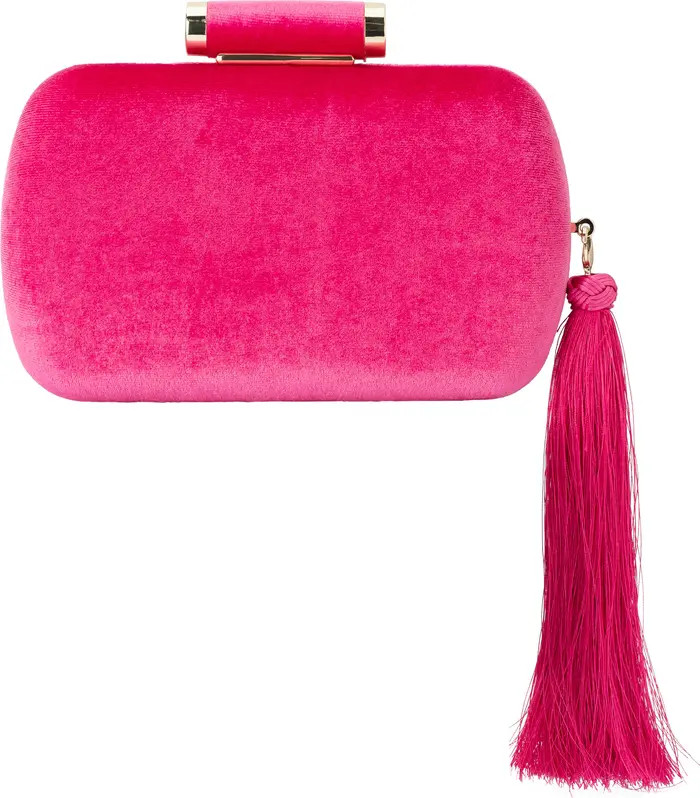 Olga Berg Matilda Velvet Clutch | Nordstrom | Nordstrom