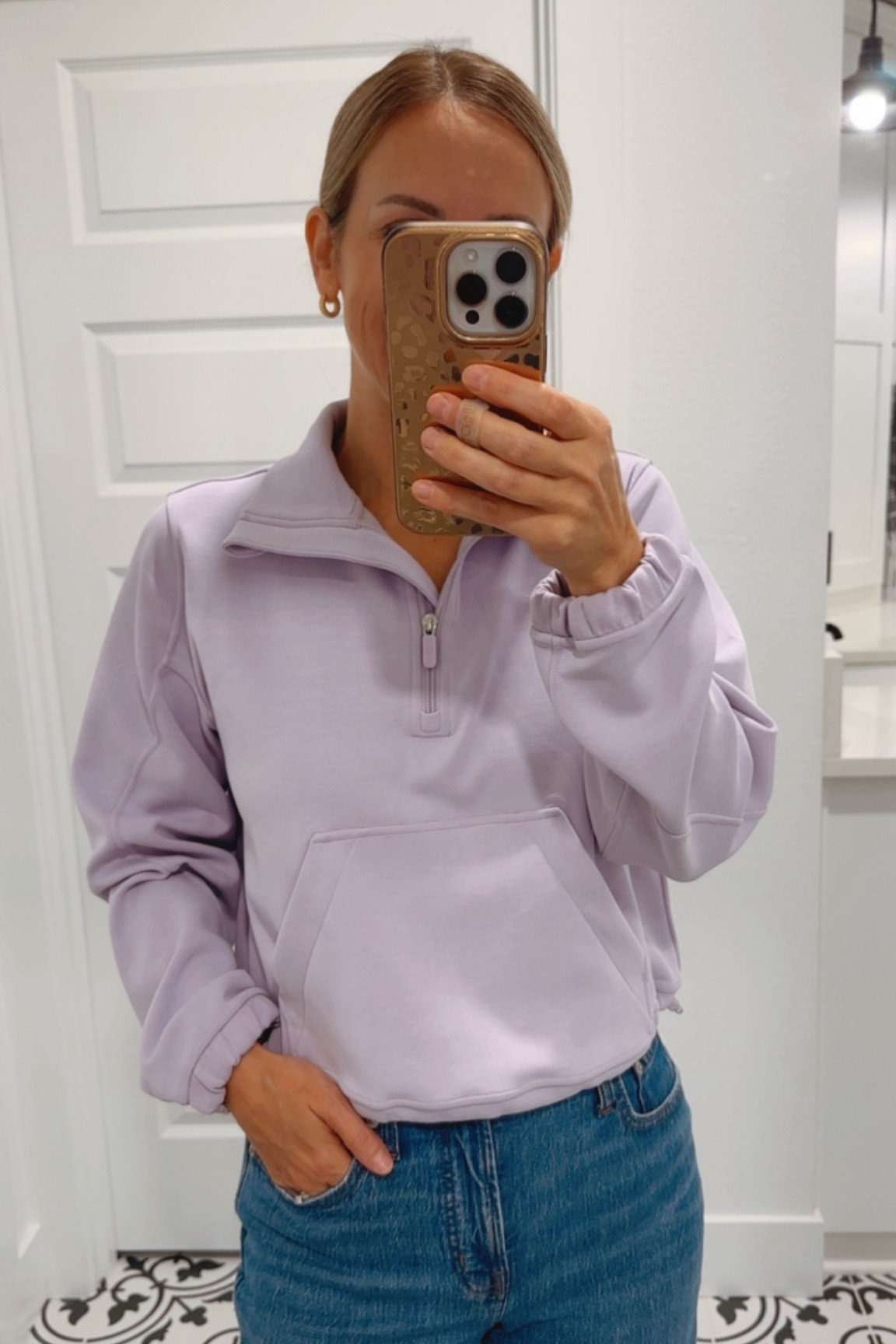 This Lululemon sweatshirt is so soft! 
Runs true to size (I’m in a size 4)

#LTKSeasonal #LTKGiftGuide #LTKFindsUnder100