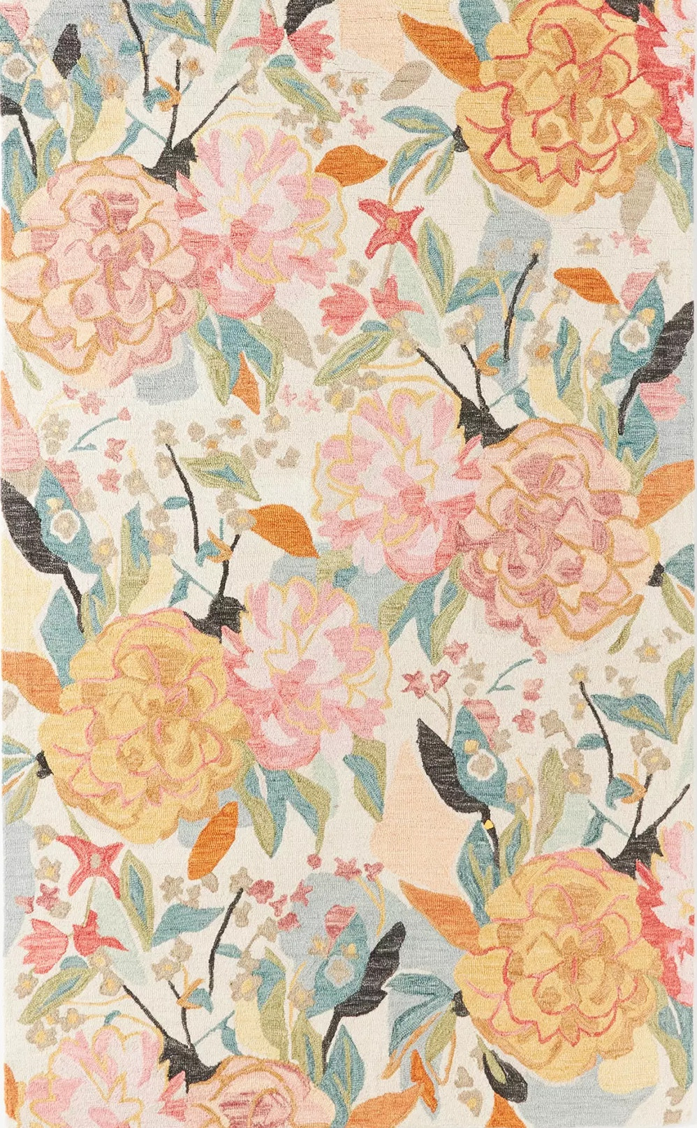 Add life and energy to any room with this Handcrafted Rosamellon Area Rug. Be still my heart. I need this! 

#LTKhome #LTKGiftGuide