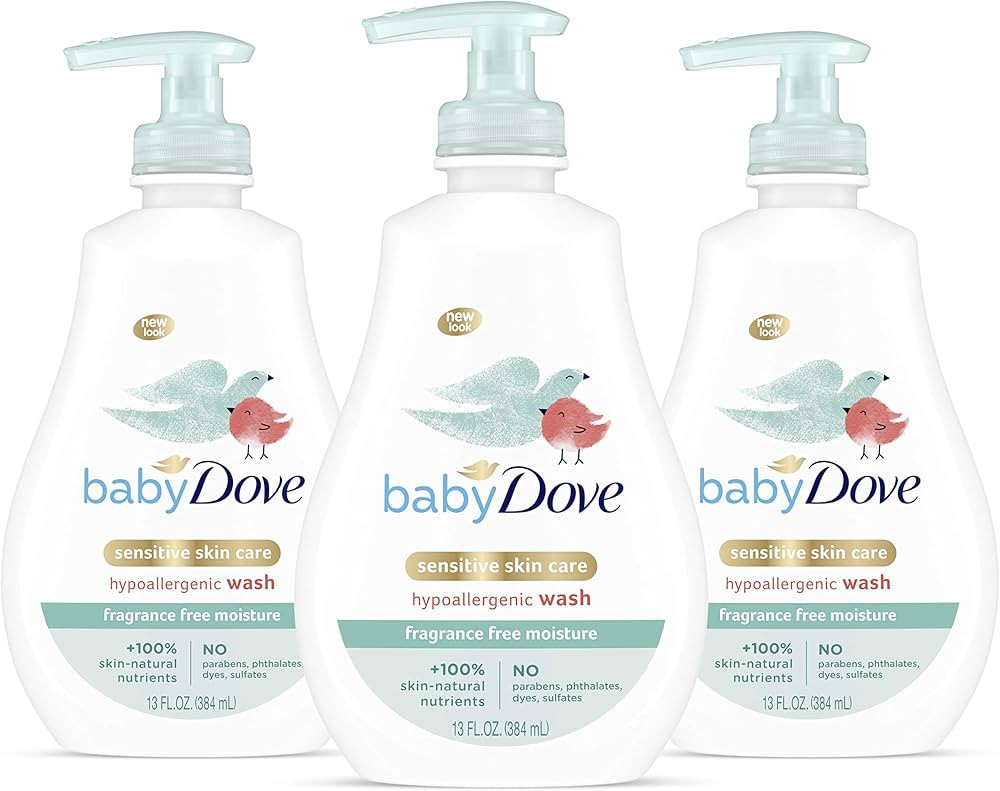 Baby Dove Tip to Toe Baby Body Wash For Baby's Sensitive Skin Sensitive Moisture Washes Away Bact... | Amazon (US)