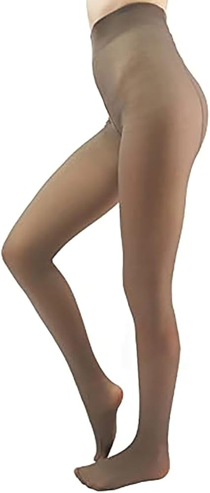 Fleece Lined Tights Sheer Women - Fake Translucent Warm Pantyhose Leggings Sheer Thick Tights for... | Amazon (US)