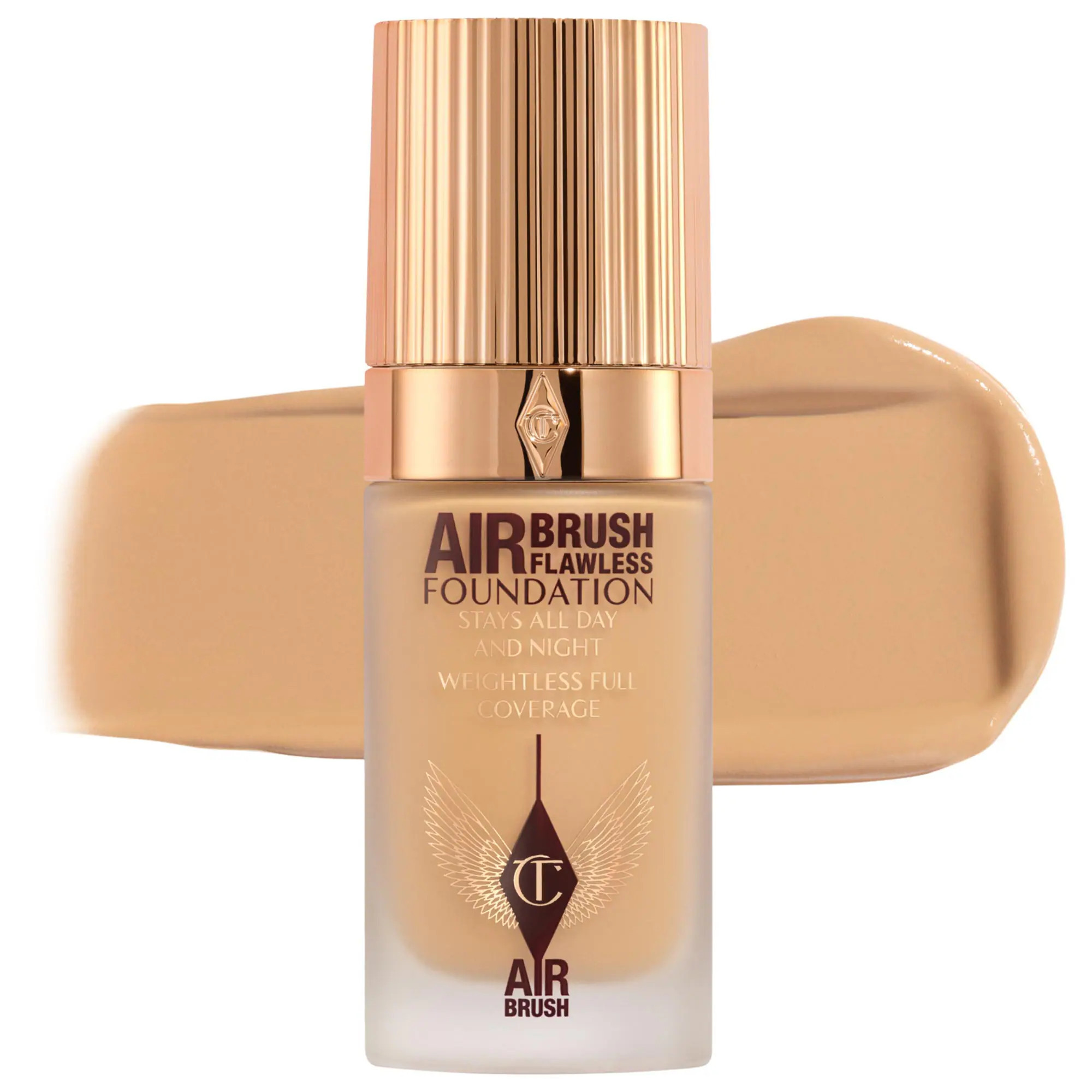 Charlotte Tilbury Airbrush Flawless Blurring & Matte Full Coverage Foundation 7 Neutral 1 oz/30 mL | Sephora (US)