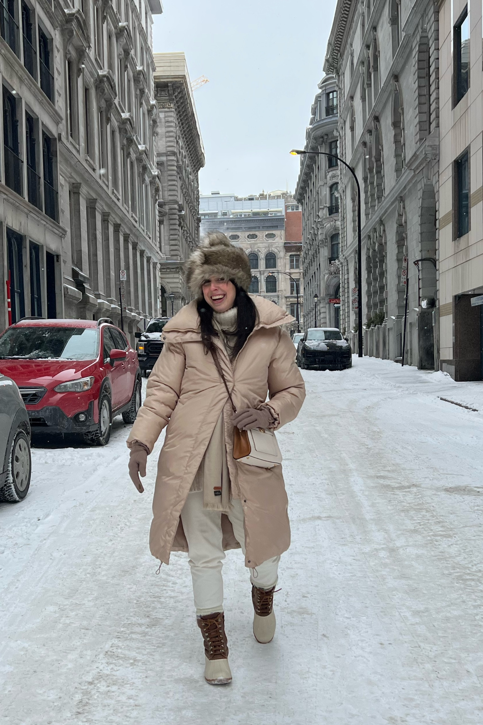 Montréal Day one outfit. Lots of neutral layers to keep warm and cozy.

#LTKFind #LTKSeasonal #LTKstyletip