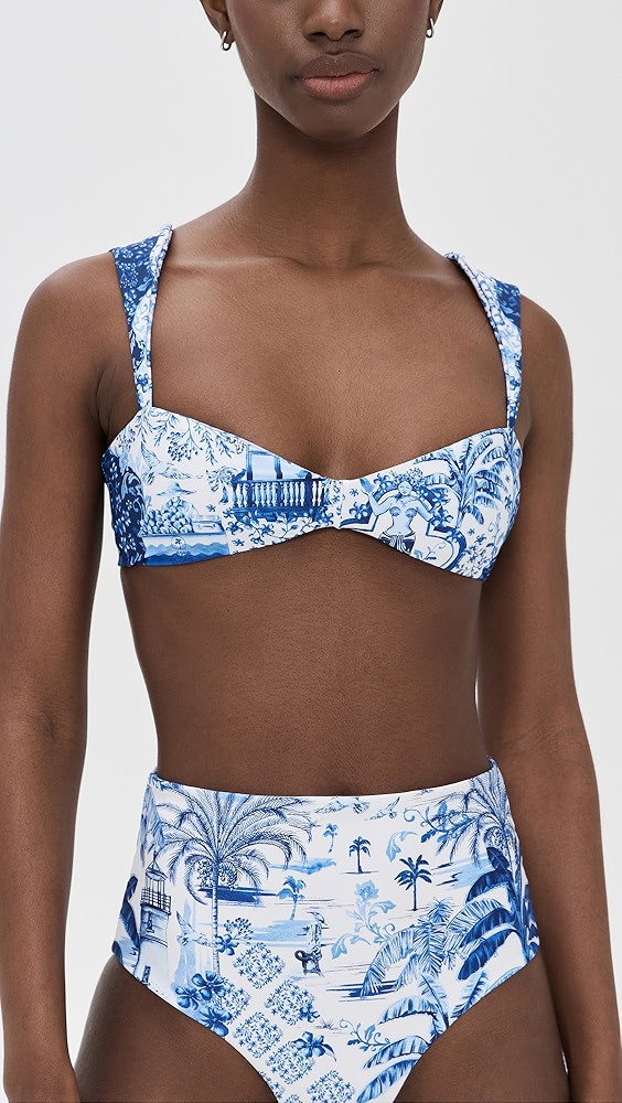 Agua Bendita Malory Tales Bikini Top | Shopbop | Shopbop