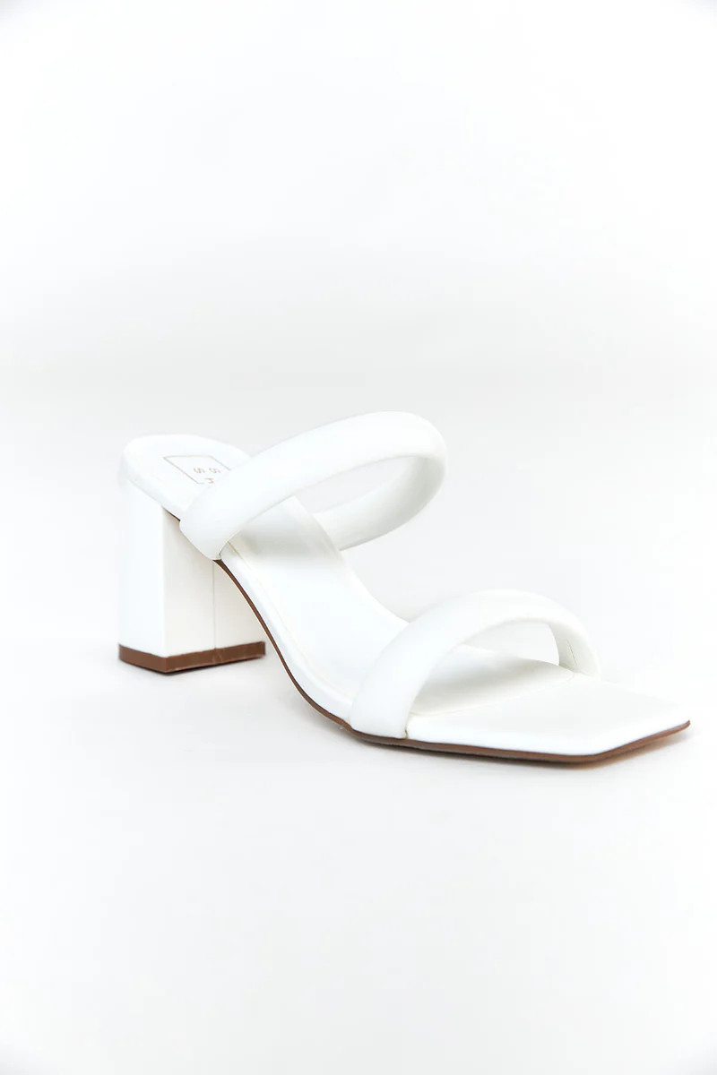 BuddyLove X ShuShop | Farah Heels | White | BuddyLove
