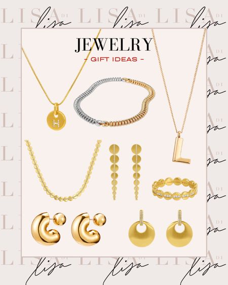 Gold jewelry gift ideas 

#LTKHoliday #LTKunder100