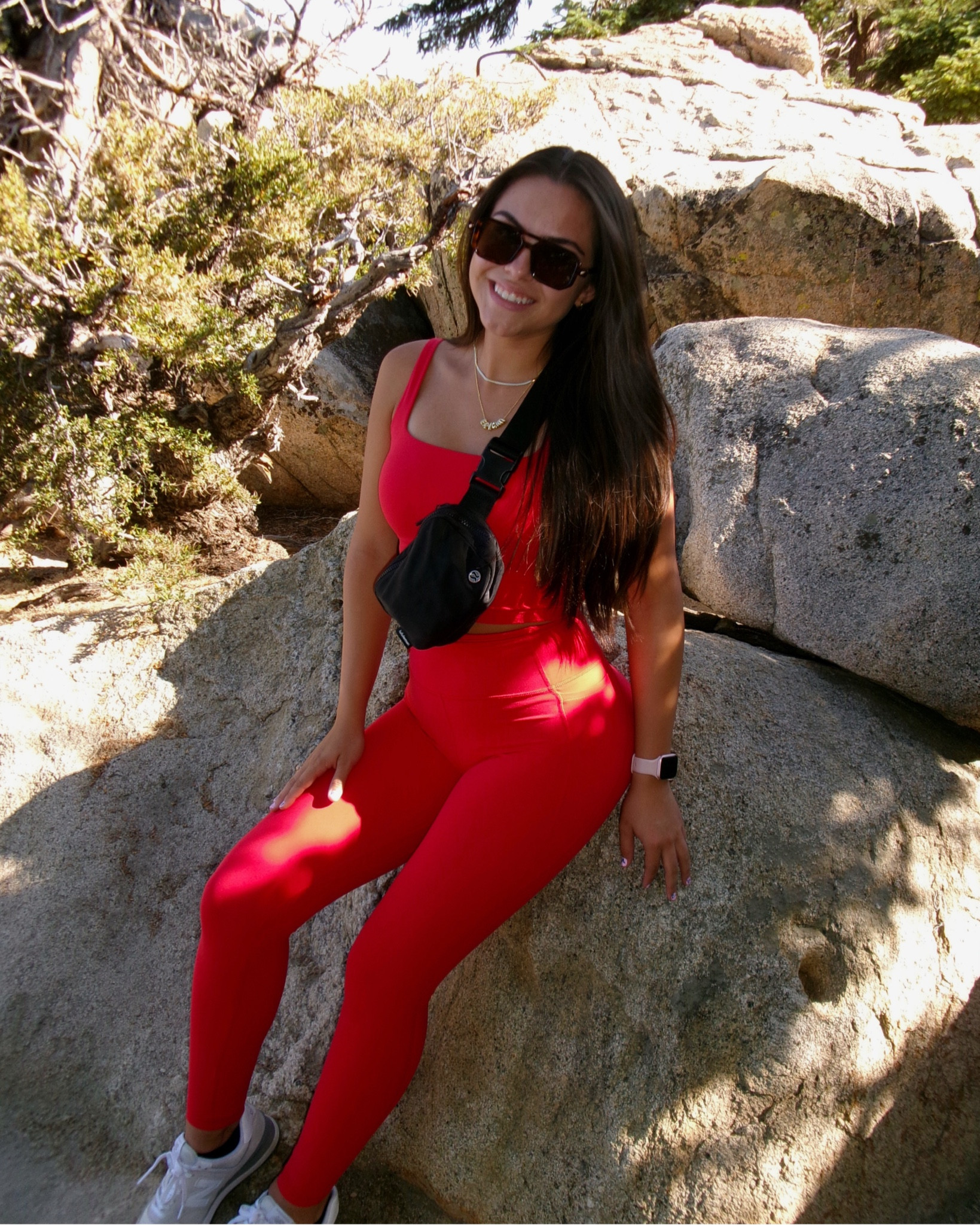 kicked off the Palm Springs bachelorette with a trip up the TRAM. the views were unreal and this workout set was so comfortable to hike in! 🥾

#LTKTravel #LTKActive #LTKStyleTip