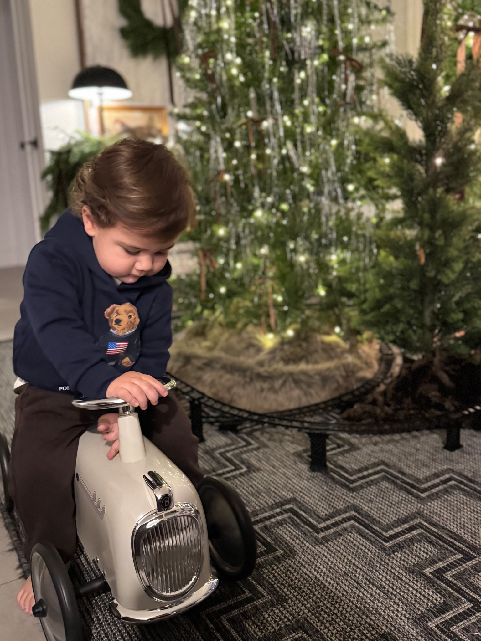 RL bear hoodie 🧸✨ cutest thing I’ve ever seen 

#LTKmomlife #LTKKids #LTKSaleAlert