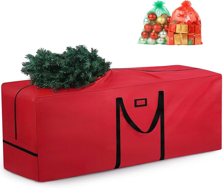 9Ft Christmas Tree Storage Bag - Heavy Duty 600D Oxford, Extra Large Capacity with Reinforced Han... | Amazon (US)