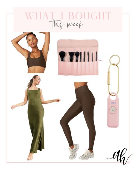 So excited to try these alo leggings and loving the pink Leatherology brush roll! 

#LTKSeasonal #LTKstyletip #LTKHoliday