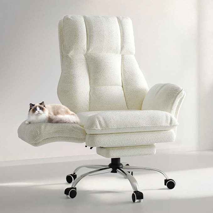 Big and Tall Office Chair, Flip Armrests for Pets & Cross Legged Sitting | Amazon (US)