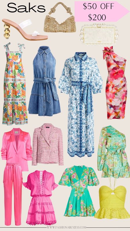 So many of my favorite summer outfits now on sale at Saks 

#LTKSaleAlert #LTKOver40 #LTKStyleTip