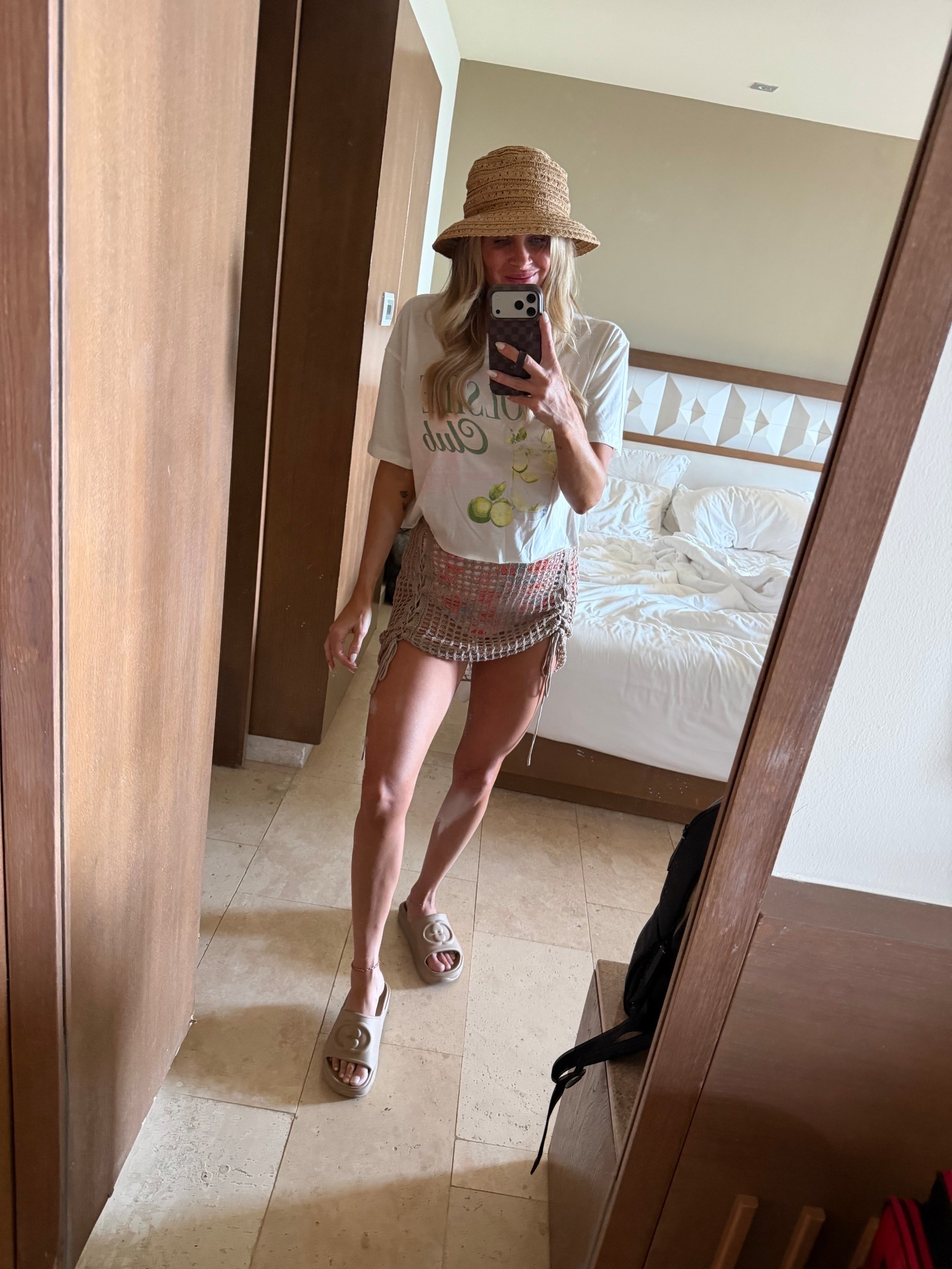 Poolside club #ootd 
My coverup skirt is no longer in stock but linked another cute one and the cropped tee is from Walmart and so is my bucket hat! 🌴☀️

#LTKTravel #LTKootd #LTKgrwm