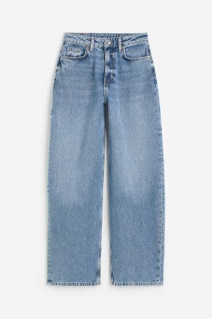 Curvy Fit Baggy High Jeans | H&M (US + CA)