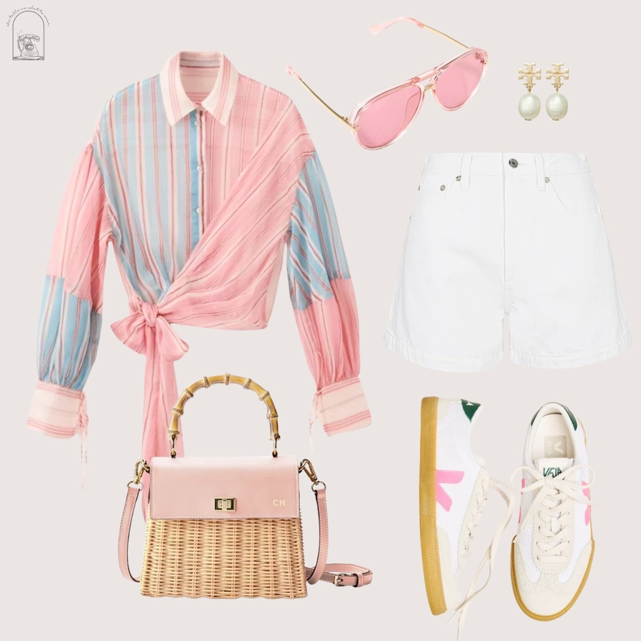 stripes + denim shirts at a comfortable length + classic sneakers. that’s the uniform 🤍
easy summer outfit you’ll actually rewear
effortless, clean, done.

#LTKmomlife #LTKOver40 #LTKMidsize