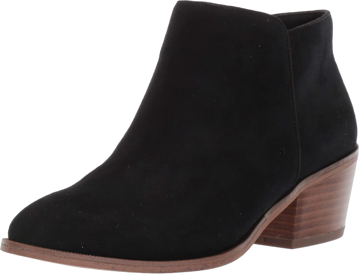 Amazon Essentials Women's Low Heel Ankle Boots with Side Zipper, Stacked Block Heel | Amazon (US)