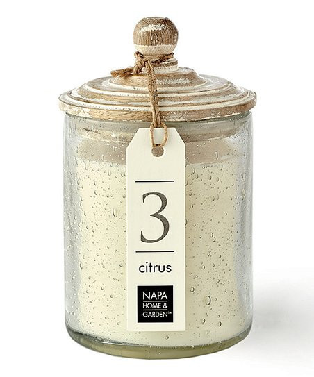 Porch & Petal Gray Oak Citrus #3 Soy Wax Candle | Zulily