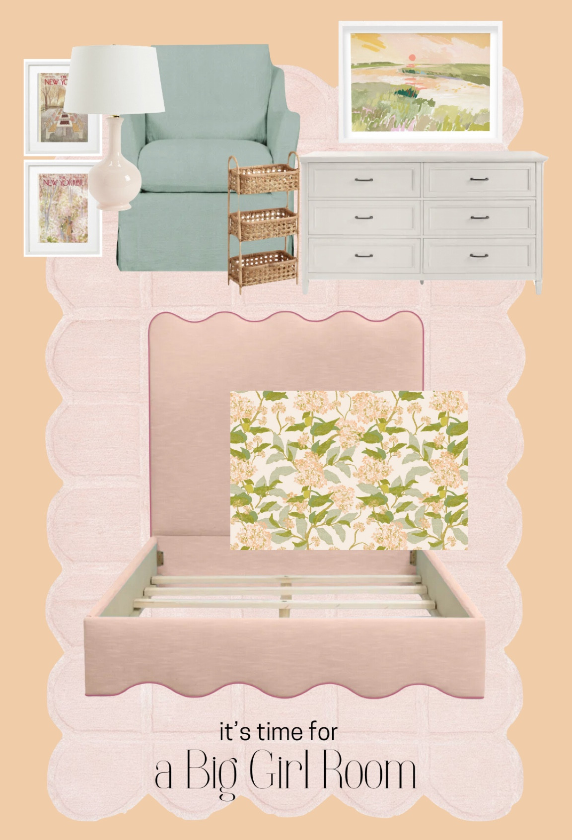 Big Girl Room in the making! 

#LTKStyleTip #LTKHome #LTKKids