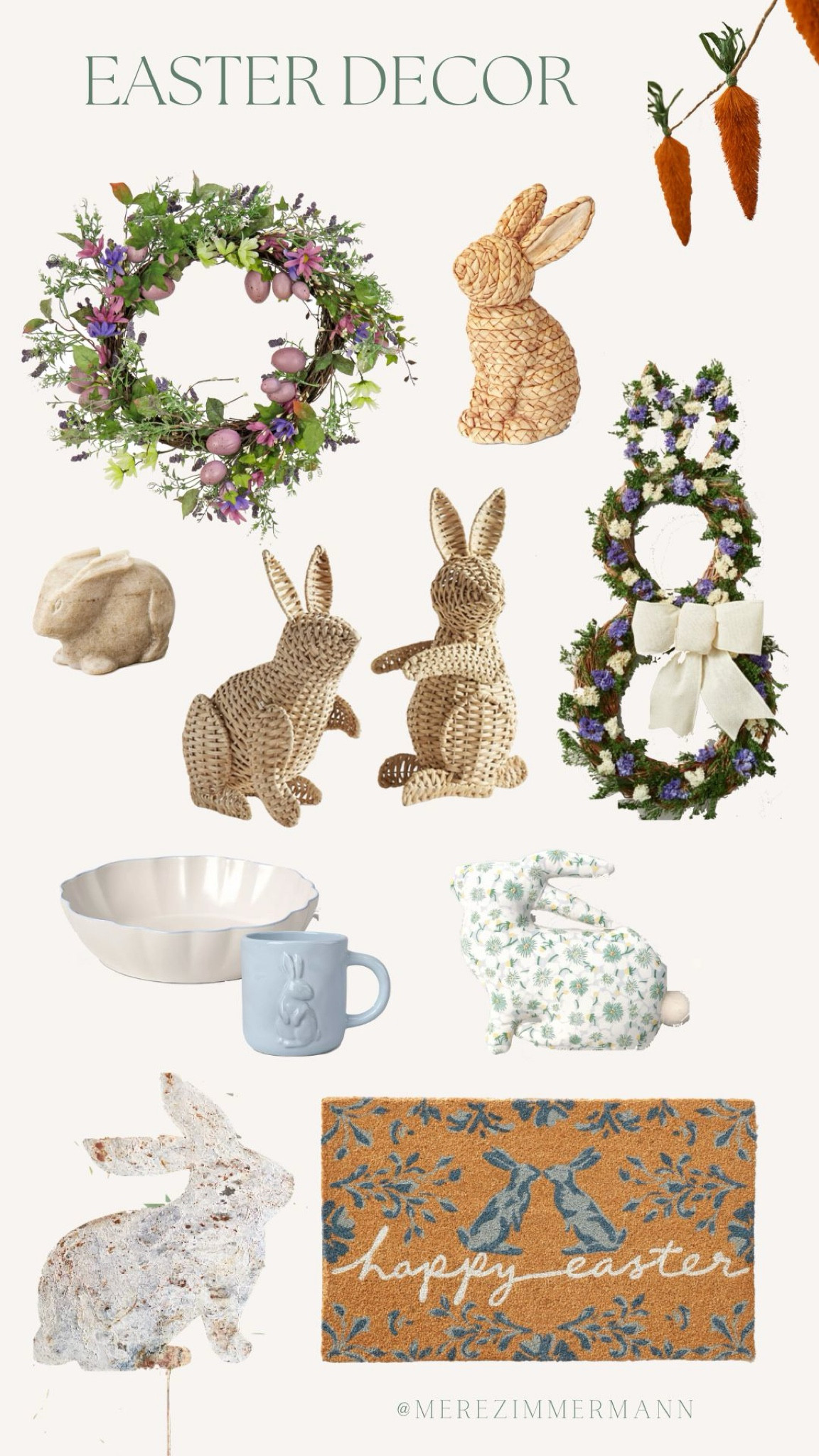 Easter decor 🐇

#LTKSeasonal #LTKhome #LTKfindsunder100