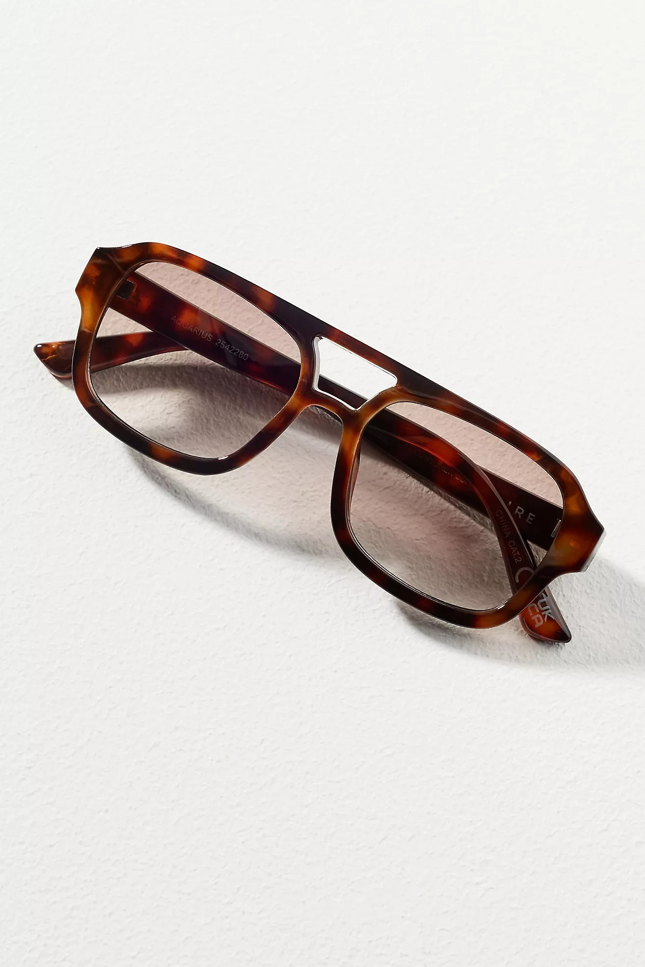 Reality Eyewear Runway Aviator Sunglasses | Anthropologie (US)