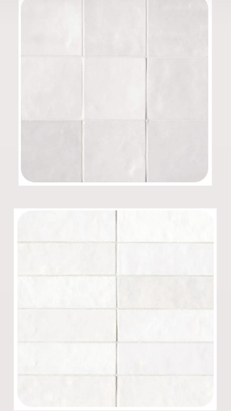Backsplash tile options!