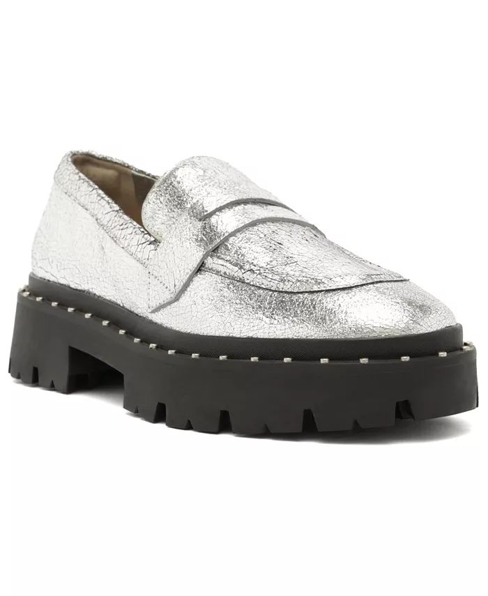 Christie Slip-On Studded Loafers | Macy's