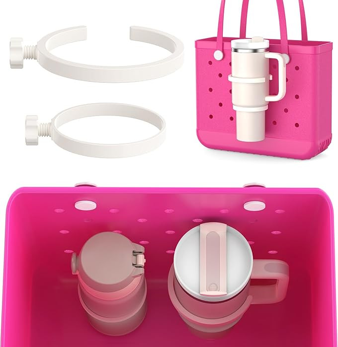 OUTXE 2 Pack Cup Holder for Bogg Bag, Fits 16-40oz Stanley, Insert Drink Holder Attachment Compat... | Amazon (US)